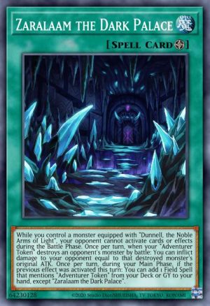 Zaralaam the Dark Palace - (Battles of Legend: Monstrous Revenge) - (BLMR-EN096) - (Ultra Rare)