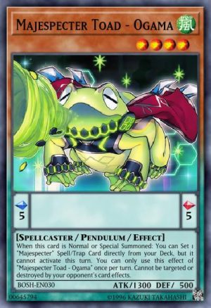 Majespecter Toad - Ogama - (Breakers of Shadow) - (BOSH-EN030) - (Super Rare)