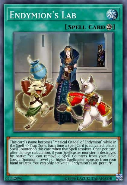Endymion's Lab - (Structure Order of the Spellcasters) - (SR08-EN023) - (Common)