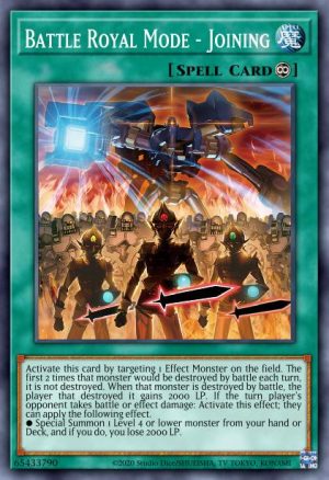 Battle Royal Mode - Joining - (Maze of Memories) - (MAZE-EN026) - (Rare)