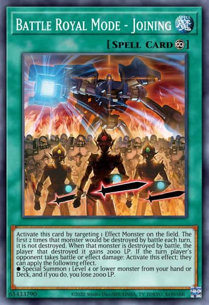 Battle Royal Mode - Joining - (Maze of Memories) - (MAZE-EN026) - (Rare)