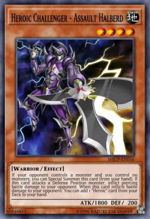 Heroic Challenger - Assault Halberd - (World Superstars) - (WSUP-EN016) - (Super Rare)