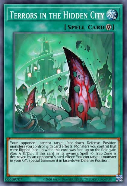 Terrors in the Hidden City - (Darkwing Blast) - (DABL-EN069) - (Super Rare)