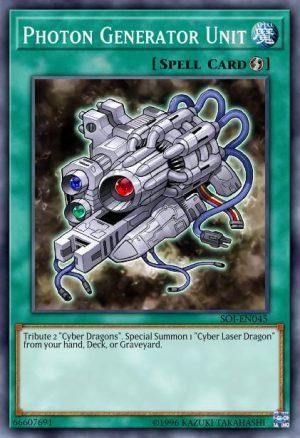 Photon Generator Unit - (Duelist Pack Zane Truesdale) - (DP04-EN021) - (Common)