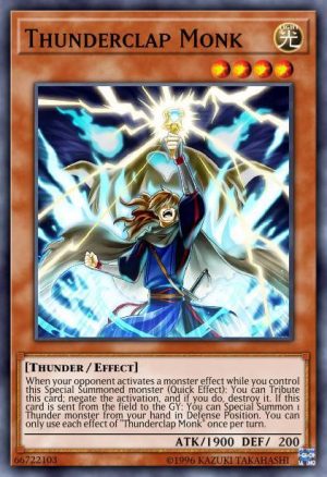 Thunderclap Monk - (Savage Strike) - (SAST-EN026) - (Super Rare)