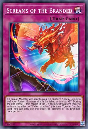 Screams of the Branded - (Structure Albaz Strike) - (SDAZ-EN033) - (Common)