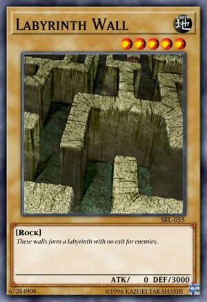 Labyrinth Wall - (Spell Ruler) - (SRL-EN055) - (Common)