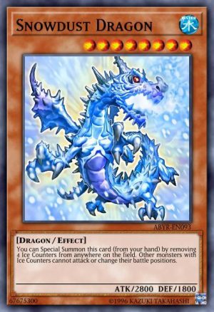 Snowdust Dragon - (Abyss Rising) - (ABYR-EN093) - (Common)
