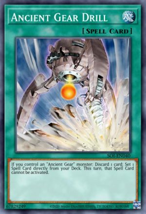 Ancient Gear Drill - (Structure Machine Re-Volt) - (SD10-EN022) - (Common)