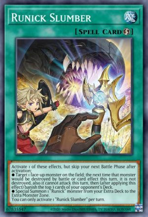 Runick Slumber - (Tactical Masters) - (TAMA-EN034) - (Rare)