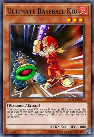Ultimate Baseball Kid - (Soul of the Duelist) - (SOD-EN021) - (Common)