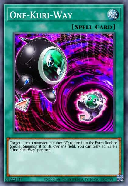 One-Kuri-Way - (2022 Tin of the Pharaoh's Gods) - (MP22-EN100) - (Common)