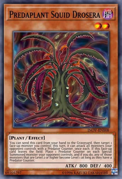 Predaplant Squid Drosera - (Invasion Vengeance) - (INOV-EN008) - (Common)