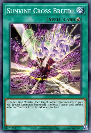 Sunvine Cross Breed - (2022 Tin of the Pharaoh's Gods) - (MP22-EN116) - (Super Rare)