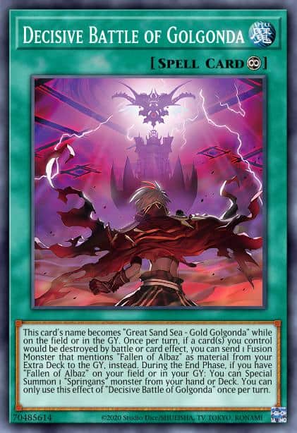 Decisive Battle of Golgonda - (Darkwing Blast) - (DABL-EN054) - (Common)