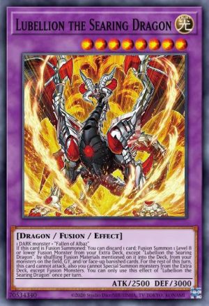 Lubellion the Searing Dragon - (Structure Albaz Strike) - (SDAZ-EN042) - (Ultra Rare)