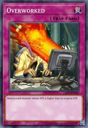 Overworked - (The Duelist Genesis) - (TDGS-EN080) - (Common)