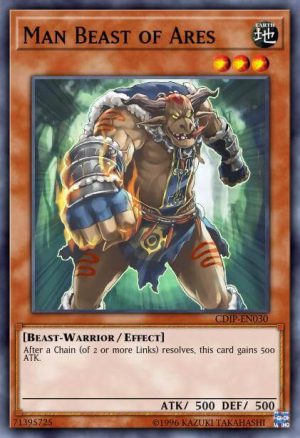 Man Beast of Ares - (Cyberdark Impact) - (CDIP-EN030) - (Common)
