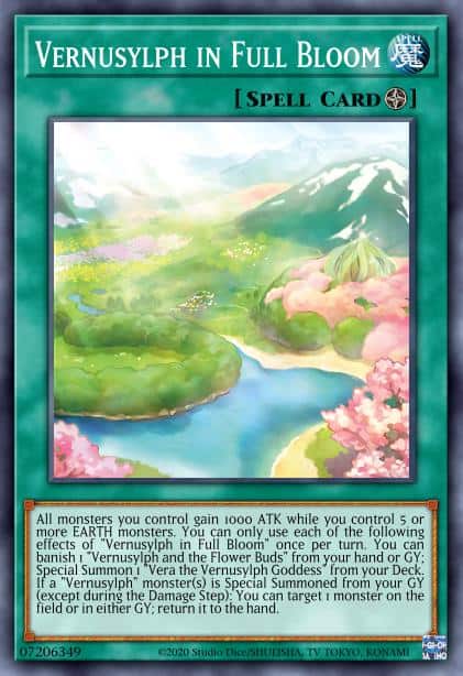 Vernusylph in Full Bloom - (Darkwing Blast) - (DABL-EN066) - (Common)