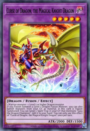 Curse of Dragon, the Magical Knight Dragon - (Dimension Force) - (DIFO-EN097) - (Super Rare)