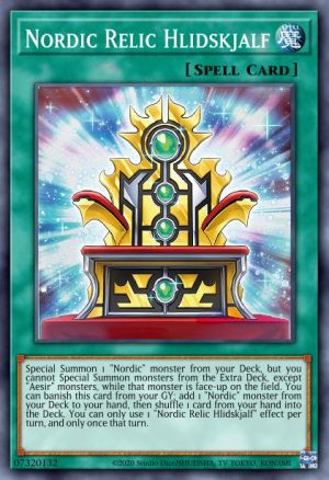 Nordic Relic Hlidskjalf - (Battle of Chaos) - (BACH-EN055) - (Super Rare)