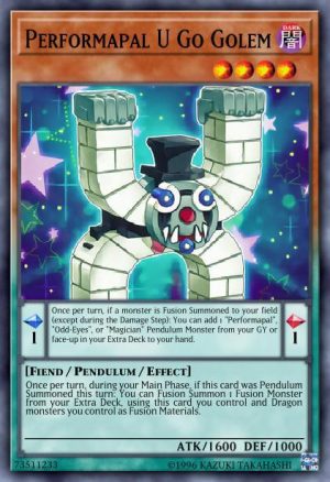 Performapal U Go Golem - (Maximum Crisis) - (MACR-EN004) - (Rare)