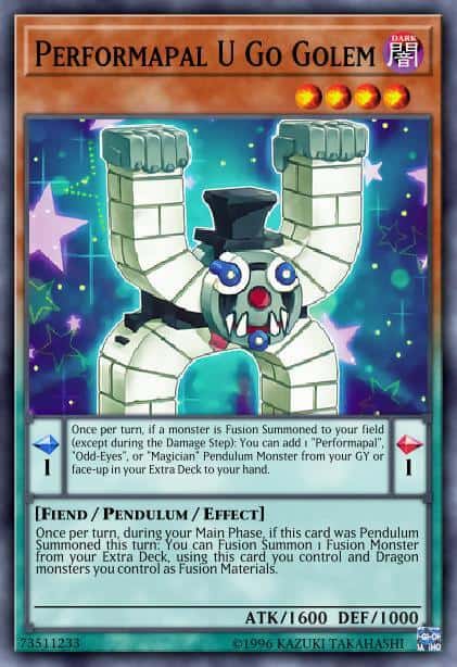 Performapal U Go Golem - (Maximum Crisis) - (MACR-EN004) - (Rare)