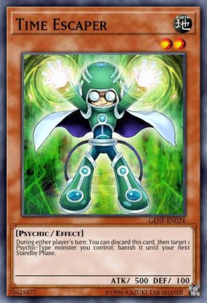 Time Escaper - (Battle Pack 3 Monster League) - (BP03-EN088) - (Shatterfoil Rare)