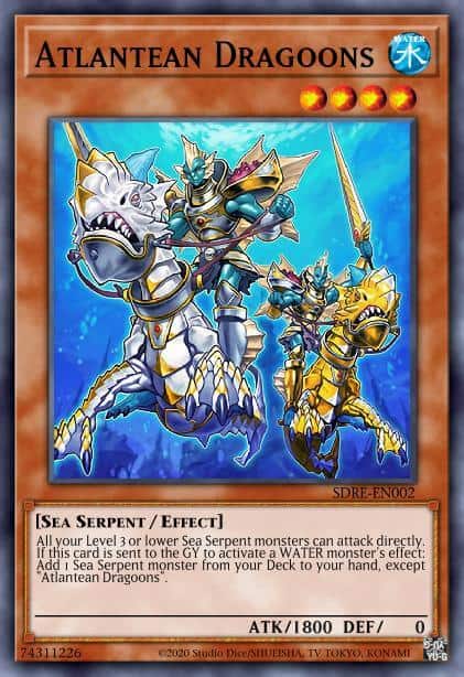 Atlantean Dragoons - (OTS Tournament Pack 14) - (OP14-EN013) - (Common)