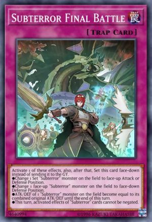 Subterror Final Battle - (Fists of the Gadgets) - (FIGA-EN050) - (Super Rare)