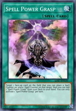 Spell Power Grasp - (Structure Order of the Spellcasters) - (SR08-EN025) - (Common)