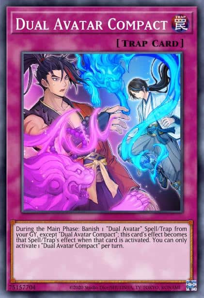 Dual Avatar Compact - (Phantom Rage) - (PHRA-EN074) - (Common)