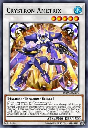 Crystron Ametrix - (Invasion Vengeance) - (INOV-EN045) - (Super Rare)