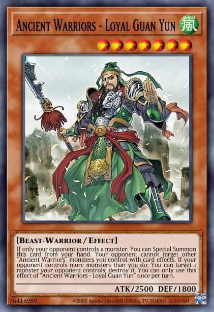 Ancient Warriors - Loyal Guan Yun - (Ignition Assault) - (IGAS-EN012) - (Super Rare)