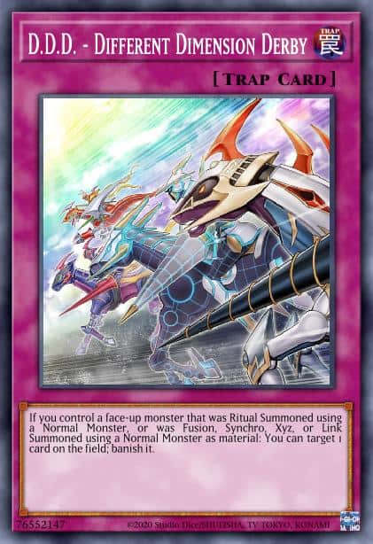 D.D.D. - Different Dimension Derby - (Dawn of Majesty) - (DAMA-EN085) - (Common)