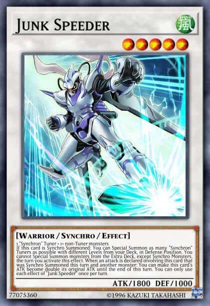 Junk Speeder - (OTS Tournament Pack 13) - (OP13-EN007) - (Super Rare)