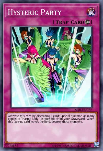 Hysteric Party - (Duelist Pack Battle City) - (DPBC-EN040) - (Common)