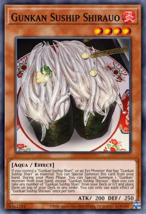 Gunkan Suship Shirauo - (Burst of Destiny) - (BODE-EN023) - (Common)