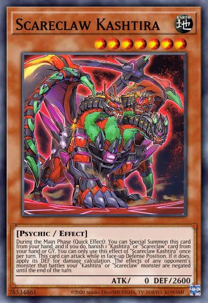 Scareclaw Kashtira - (Photon Hypernova) - (PHHY-EN007) - (Common)