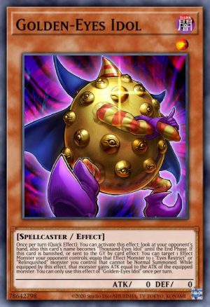 Golden-Eyes Idol - (King's Court) - (KICO-EN011) - (Rare)