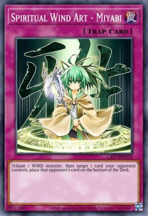 Spiritual Wind Art - Miyabi - (Structure Spirit Charmers) - (SDCH-EN033) - (Common)