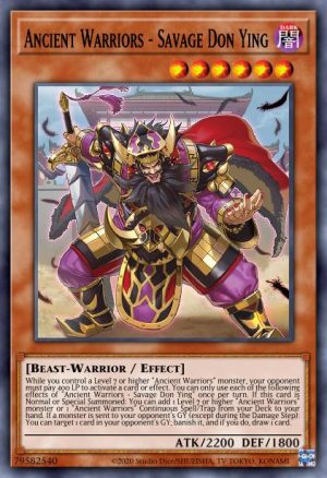 Ancient Warriors - Savage Don Ying - (Dimension Force) - (DIFO-EN024) - (Common)