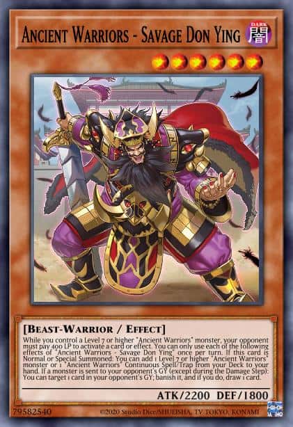 Ancient Warriors - Savage Don Ying - (Dimension Force) - (DIFO-EN024) - (Common)