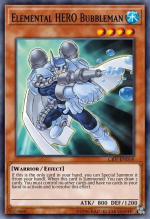 Elemental HERO Bubbleman - (Duelist Pack Jaden Yuki) - (DP1-EN009) - (Common)
