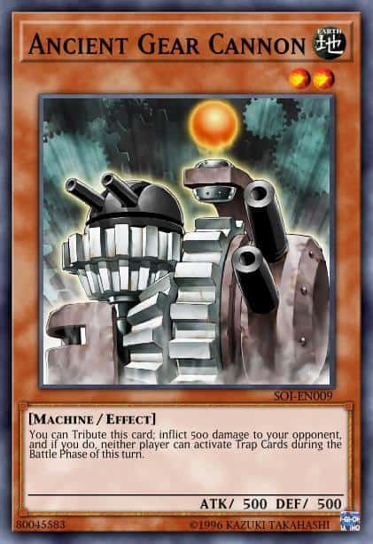 Ancient Gear Cannon - (Shadow of Infinity) - (SOI-EN009) - (Common)