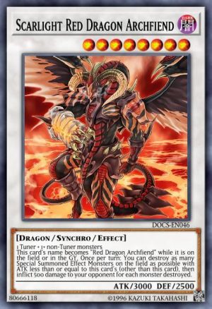 Scarlight Red Dragon Archfiend - (Duelist Pack Dimensional Guardians) - (DPDG-EN031) - (Rare)