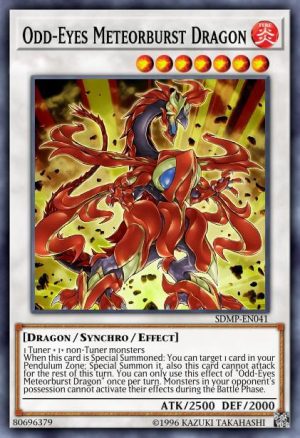 Odd-Eyes Meteorburst Dragon - (Common)- (OTS Tournament Pack 26) - (OP26-EN023)
