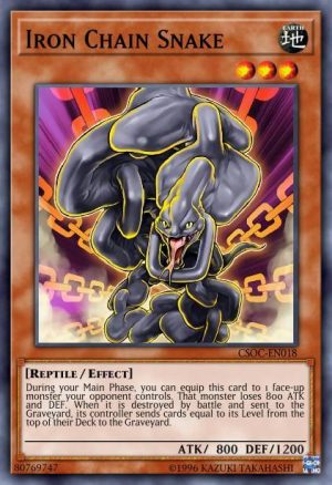 Iron Chain Snake - (Crossroads of Chaos) - (CSOC-EN018) - (Common)