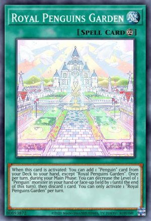 Royal Penguins Garden - (Burst of Destiny) - (BODE-EN063) - (Common)