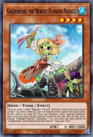 Goldenhair, the Newest Plunder Patroll - (Eternity Code) - (ETCO-EN086) - (Common)